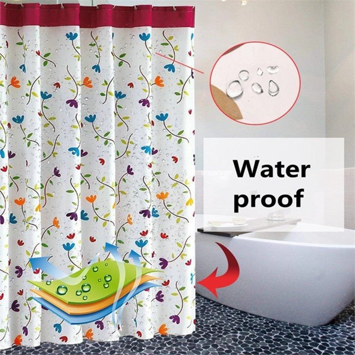 floral shower curtain