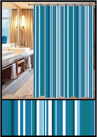 Modello serie striscia impermeabile per tenda da doccia usa e getta in PE per hotel