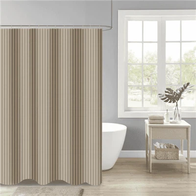 Nuovi colori per le tende da doccia a righe: un nuovo aggiornamento per il tu...
